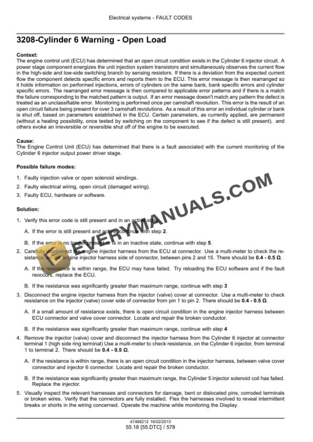 Case Rowtrac 350, 400, 450, 500, Steiger 350, 400, 450, 500, 550, 600, Quadtrac 450, 500, 550, 600 Tier 4 Tractor Service Manual 47512812-5