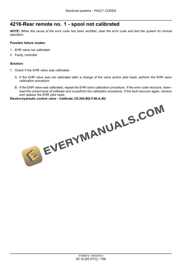 Case Rowtrac 350, 400, 450, 500, Steiger 350, 400, 450, 500, 550, 600, Quadtrac 450, 500, 550, 600 Tier 4 Tractor Service Manual 47512813-3