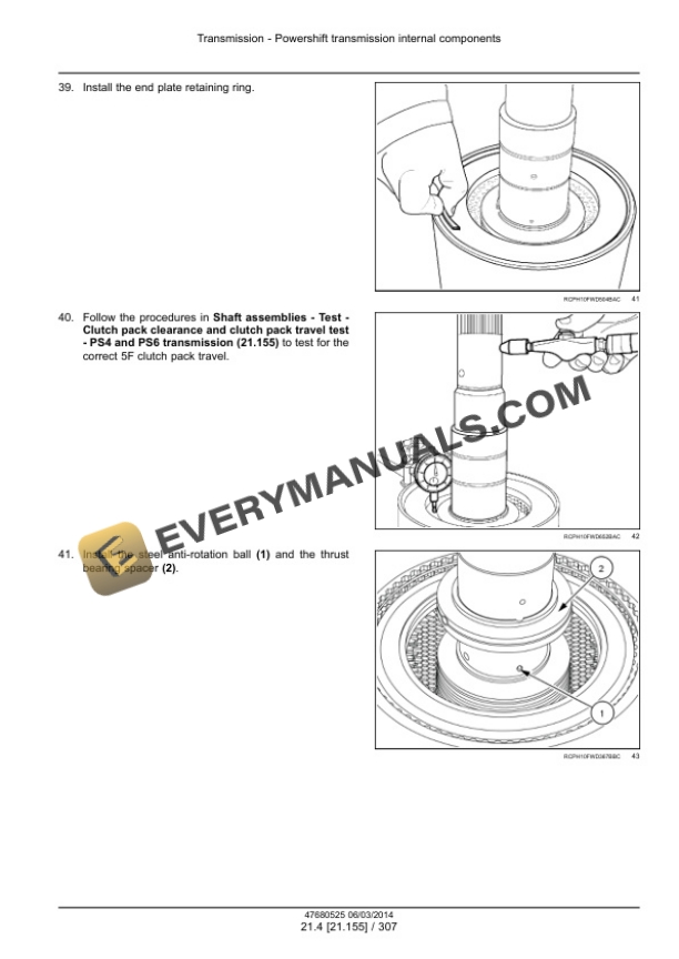 Case Rowtrac 370, 420, 470, 500, Steiger 370, 420, 470, 500, 540, 580, 620, Quadtrac 470, 500, 540, 580, 620 Tier 4B (Final) Tractor Service Manual 47684068-5