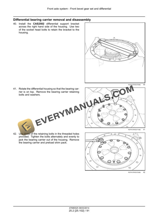 Case Rowtrac 370, 420, 470, 500, Steiger 370, 420, 470, 500, 540, 580, 620, Quadtrac 470, 500, 540, 580, 620 Tier 4B (Final) Tractor Service Manual 47684069-2