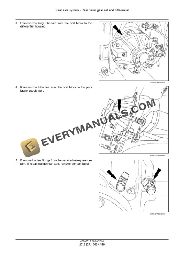 Case Rowtrac 370, 420, 470, 500, Steiger 370, 420, 470, 500, 540, 580, 620, Quadtrac 470, 500, 540, 580, 620 Tier 4B (Final) Tractor Service Manual 47684071-3