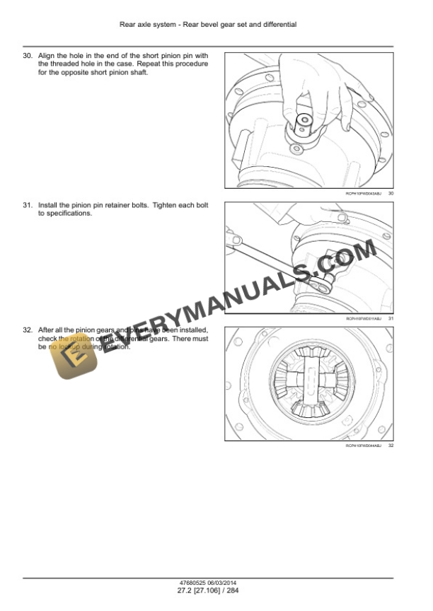 Case Rowtrac 370, 420, 470, 500, Steiger 370, 420, 470, 500, 540, 580, 620, Quadtrac 470, 500, 540, 580, 620 Tier 4B (Final) Tractor Service Manual 47684071-4