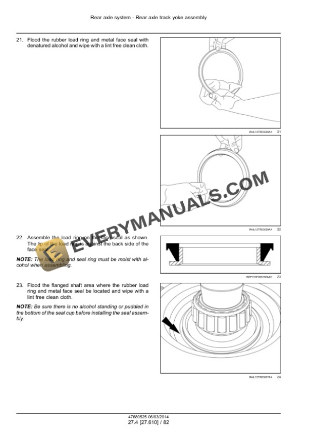 Case Rowtrac 370, 420, 470, 500, Steiger 370, 420, 470, 500, 540, 580, 620, Quadtrac 470, 500, 540, 580, 620 Tier 4B (Final) Tractor Service Manual 47684072-4
