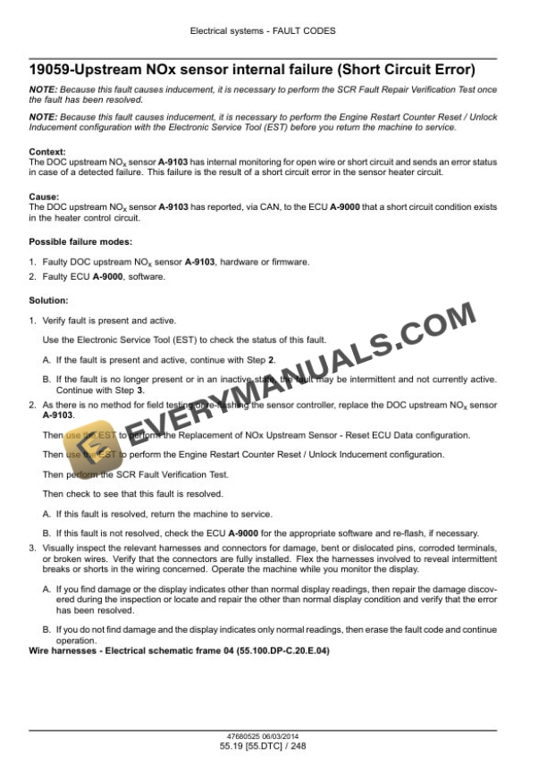 Case Rowtrac 370, 420, 470, 500, Steiger 370, 420, 470, 500, 540, 580, 620, Quadtrac 470, 500, 540, 580, 620 Tier 4B (Final) Tractor Service Manual 47684077-4