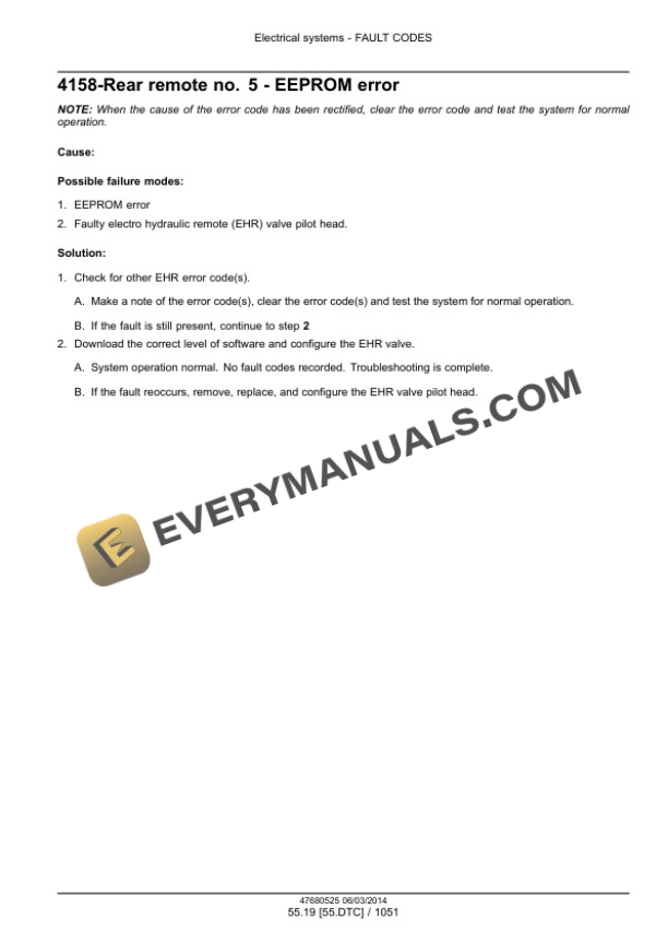 Case Rowtrac 370, 420, 470, 500, Steiger 370, 420, 470, 500, 540, 580, 620, Quadtrac 470, 500, 540, 580, 620 Tier 4B (Final) Tractor Service Manual 47684079-4