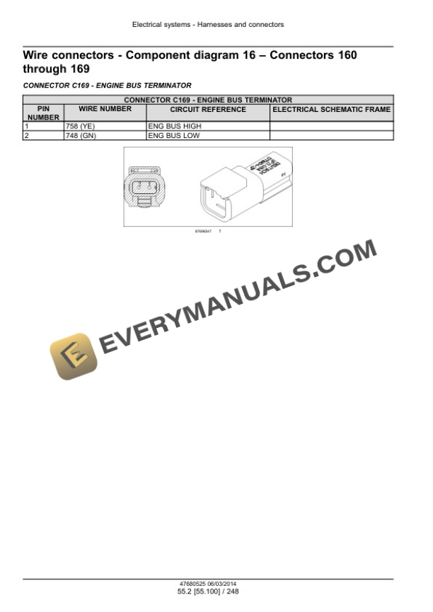 Case Rowtrac 370, 420, 470, 500, Steiger 370, 420, 470, 500, 540, 580, 620, Quadtrac 470, 500, 540, 580, 620 Tier 4B (Final) Tractor Service Manual 47888431-2
