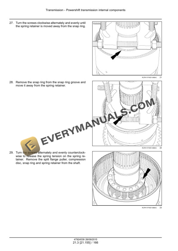 Case Rowtrac 370, 420, 470, 500, Steiger 370, 420, 470, 500, 540, 580, 620, Quadtrac 470, 500, 540, 580, 620 Tier 4B (Final) Tractor Service Manual 47935515-3