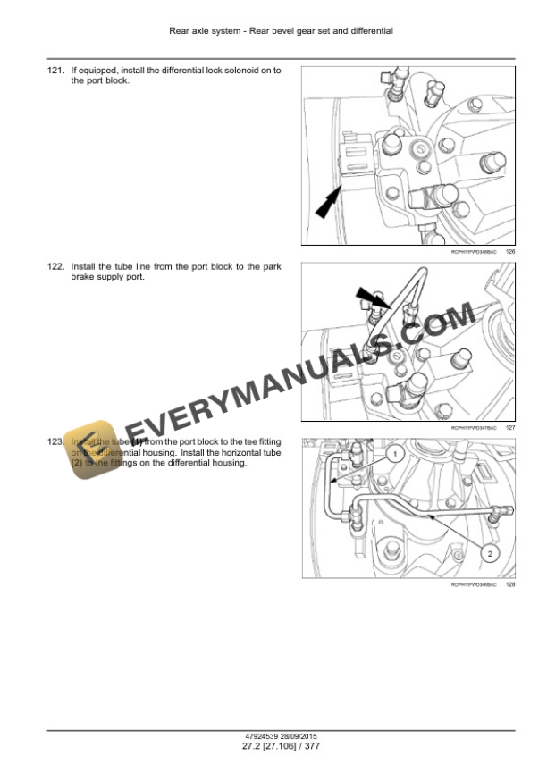 Case Rowtrac 370, 420, 470, 500, Steiger 370, 420, 470, 500, 540, 580, 620, Quadtrac 470, 500, 540, 580, 620 Tier 4B (Final) Tractor Service Manual 47935518-5