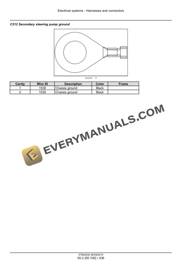 Case Rowtrac 370, 420, 470, 500, Steiger 370, 420, 470, 500, 540, 580, 620, Quadtrac 470, 500, 540, 580, 620 Tier 4B (Final) Tractor Service Manual 47935524-4