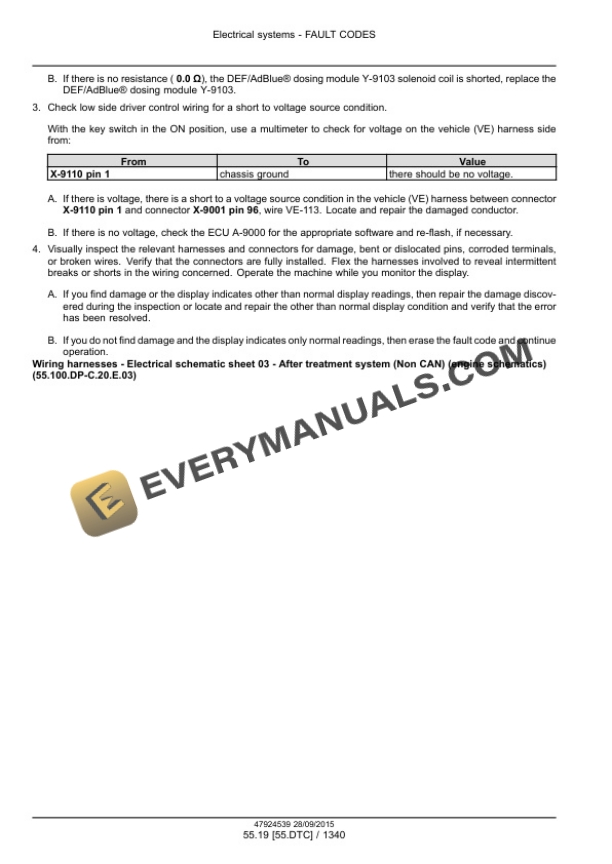 Case Rowtrac 370, 420, 470, 500, Steiger 370, 420, 470, 500, 540, 580, 620, Quadtrac 470, 500, 540, 580, 620 Tier 4B (Final) Tractor Service Manual 47935529-4