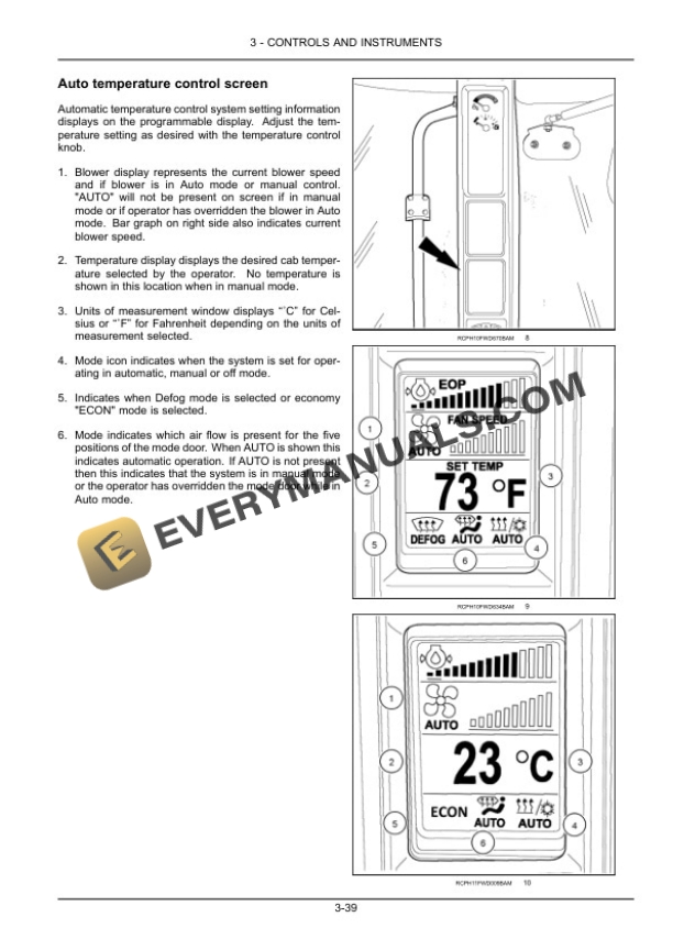 Case Rowtrac 400, 450, 500, Steiger 400, 450, 500, 550, 600, Quadtrac 450, 500, 550, 600 Tier 2 Tractor Operator Manual 47671462-2