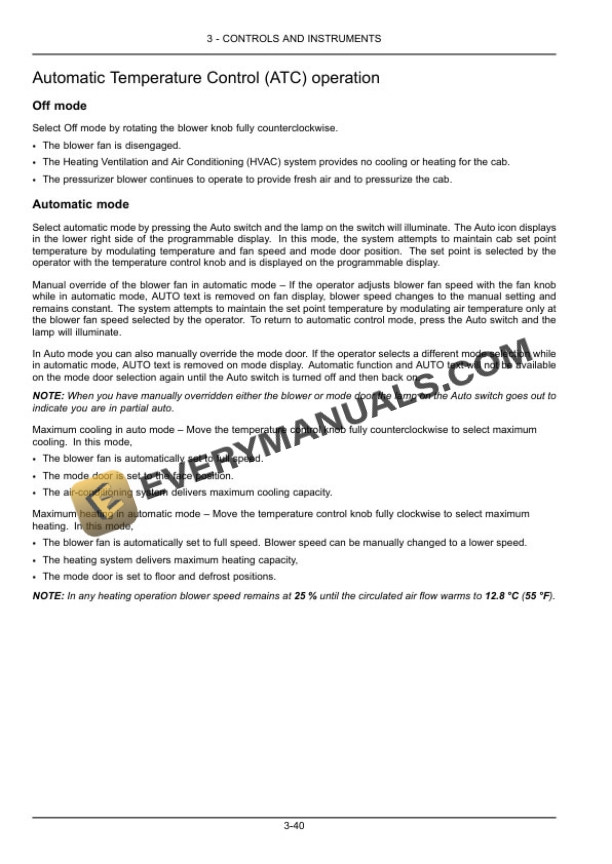 Case Rowtrac 400, 450, 500, Steiger 400, 450, 500, 550, 600, Quadtrac 450, 500, 550, 600 Tier 2B Tractor Operator Manual 47795771-2