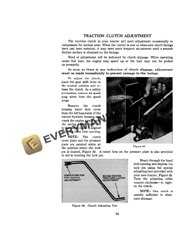 Case S Series Tractor Operator Instruction Book 5651-5
