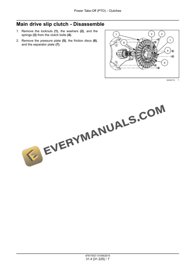 Case SB521, SB531, SB541, SB541C, SB551 Square Baler Service Manual 47936447 PDF 5 Case SB521, SB531, SB541, SB541C, SB551 Square Baler Service Manual 47936447 PDF - Image 3