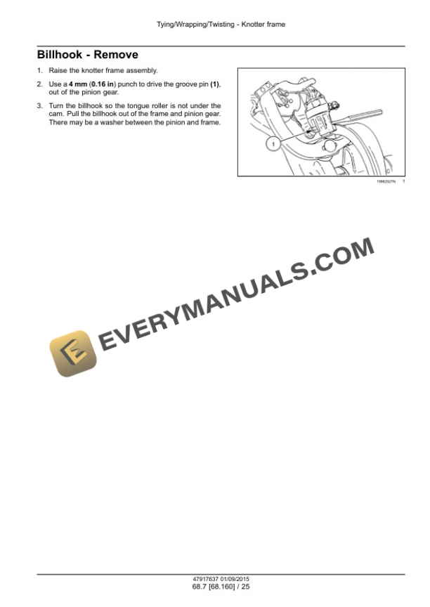 Case SB521, SB531, SB541, SB541C, SB551 Square Baler Service Manual 47936448 PDF 6 Case SB521, SB531, SB541, SB541C, SB551 Square Baler Service Manual 47936448 PDF - Image 4