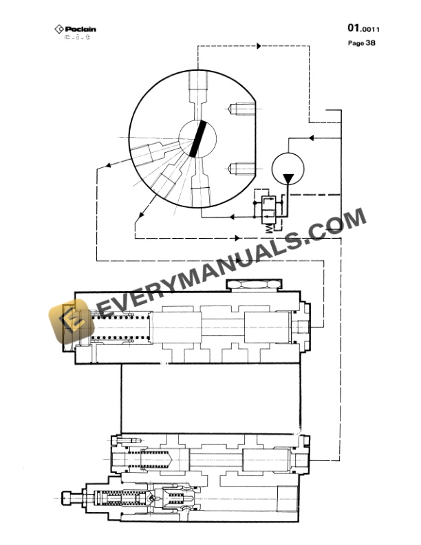 Case SC150 Poclain Product Service Manual 8-38320-5