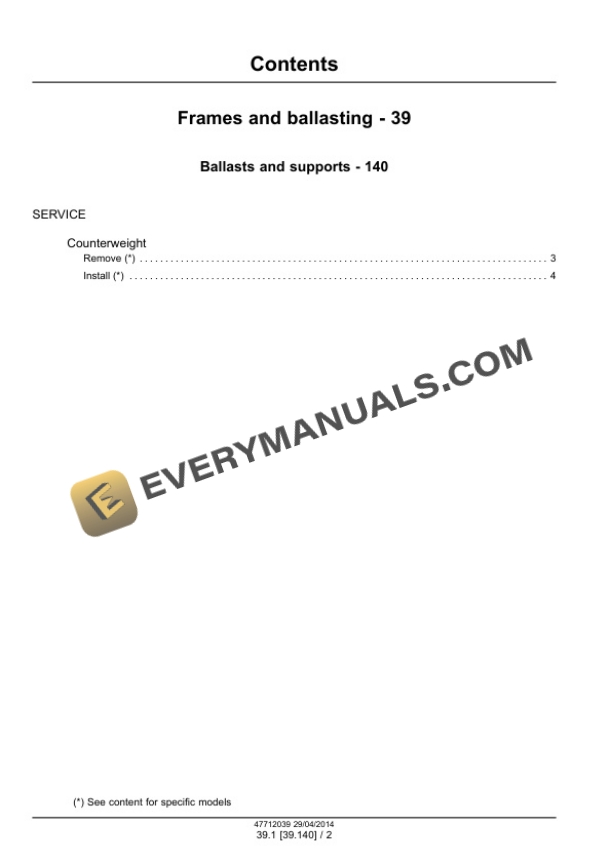 Case SR130, SR160 Tier 4B (Final) Alpha Series Skid Steer Loader Service Manual 47712625 PDF 6 Case SR130, SR160 Tier 4B (Final) Alpha Series Skid Steer Loader Service Manual 47712625 PDF - Image 4