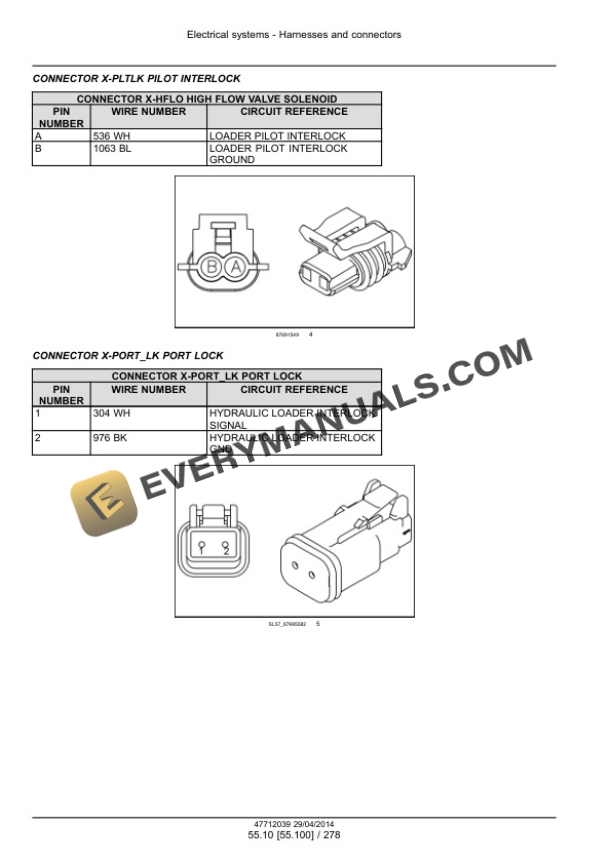 Case SR130, SR160 Tier 4B (Final) Alpha Series Skid Steer Loader Service Manual 47712626-5