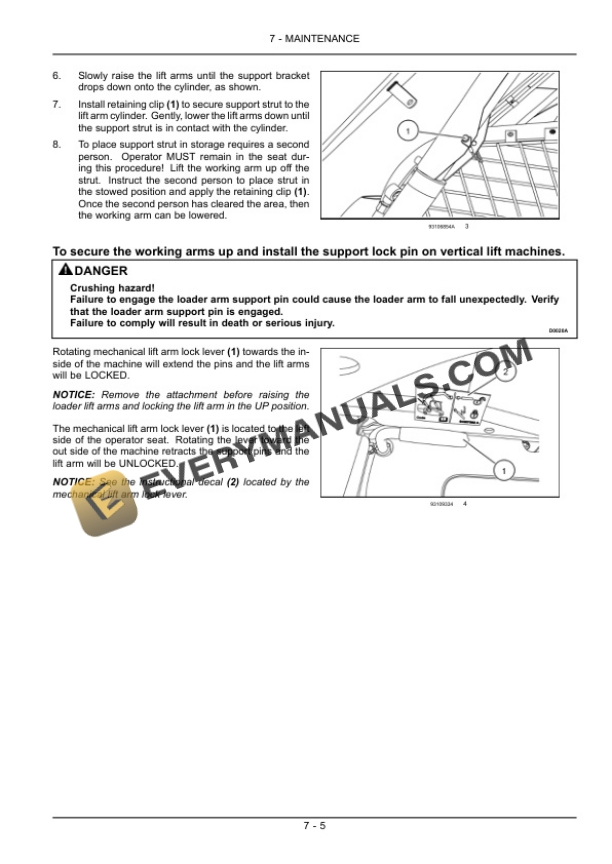 Case SR130, SR200, SR150, SR220, SR175, SR250, SV185, SV250, SV300 Alpha Series Skid Steer Loader Operator Manual 84571609-4