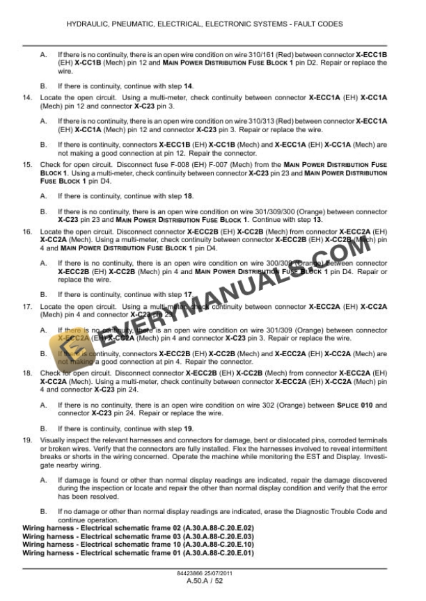 Case SR130, SR200, SR150, SR220, SR175, SR250, SV185, SV250, SV300 Alpha Series Skid Steer Loader Service Manual 84522932-2