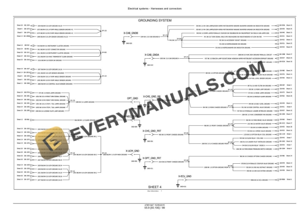 Case SR175, SV185 Tier 4B (Final) Alpha Series Skid Steer Loader Service Manual 47881863-4