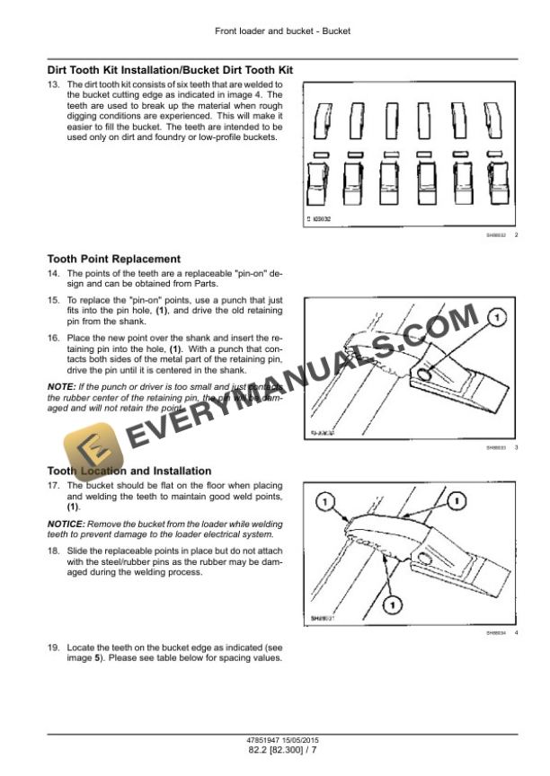 Case SR175, SV185 Tier 4B (Final) Alpha Series Skid Steer Loader Service Manual 47881867-5
