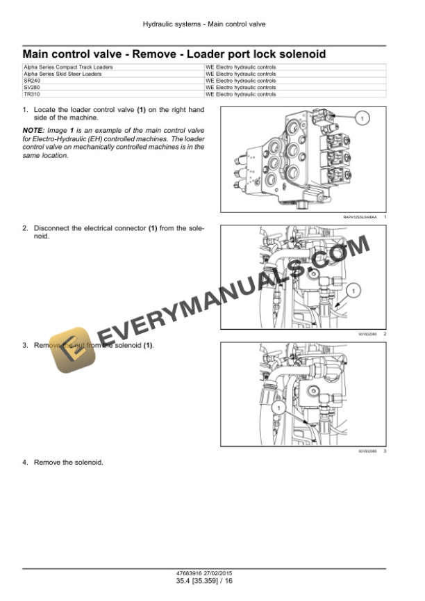 Case SR210, SR240, SV280 Tier 4B (Final) and Stage IV Alpha Series Skid Steer Loader Service Manual 47683916 PDF 4 Case SR210, SR240, SV280 Tier 4B (Final) and Stage IV Alpha Series Skid Steer Loader Service Manual 47683916 PDF - Image 2