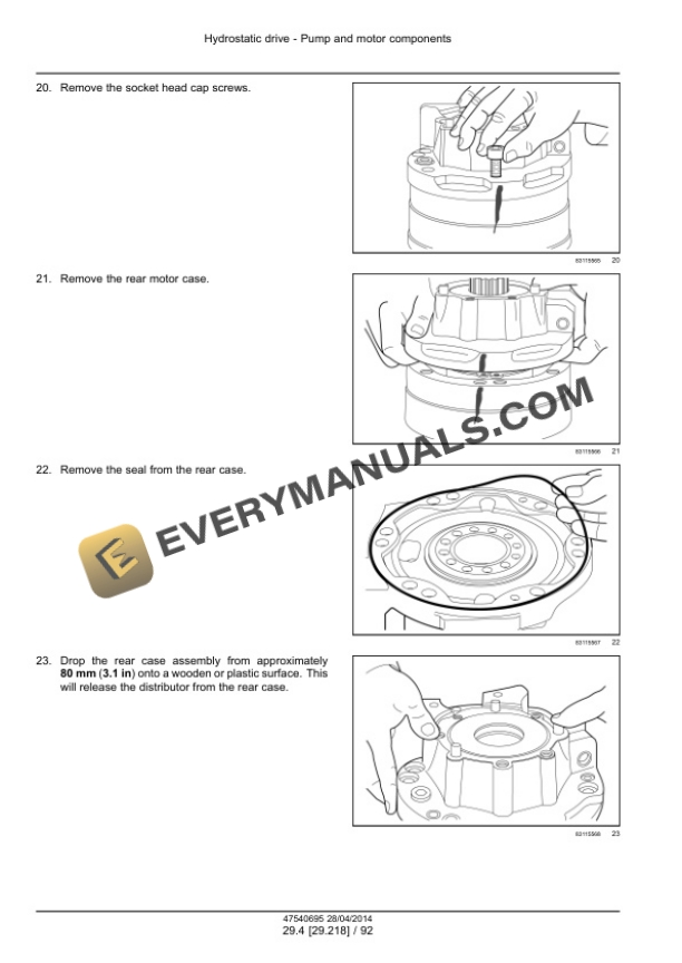 Case SR220, SR250, SV250, SV300 Tier 4A Alpha Series Skid Steer Loader Service Manual 47720712-4