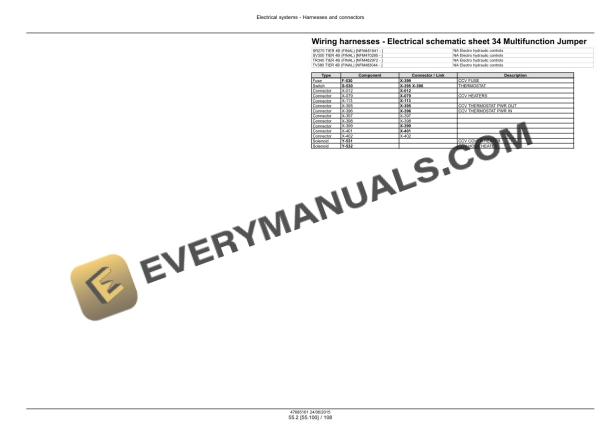 Case SR270, SV300 Tier 4B (Final) Alpha Series Skid Steer Loader Service Manual 47899789-4