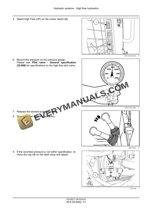 Case SR270, SV340 Tier 4B (Final) Alpha Series Skid Steer Loader Service Manual 48076800 PDF 5 Case SR270, SV340 Tier 4B (Final) Alpha Series Skid Steer Loader Service Manual 48076800 PDF - Image 3