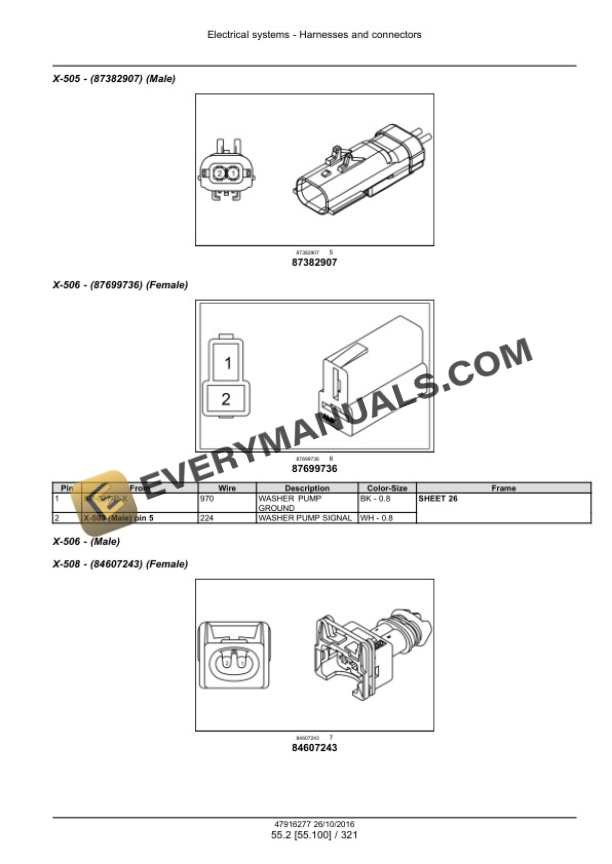 Case SR270, SV340 Tier 4B (Final) Alpha Series Skid Steer Loader Service Manual 48076802-3