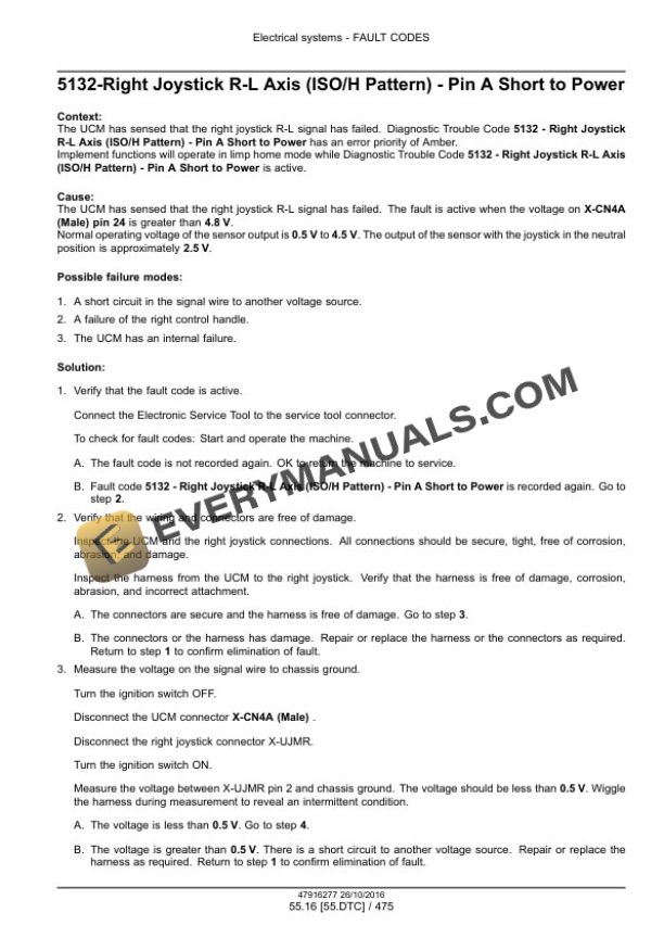 Case SR270, SV340 Tier 4B (Final) Alpha Series Skid Steer Loader Service Manual 48076805-3