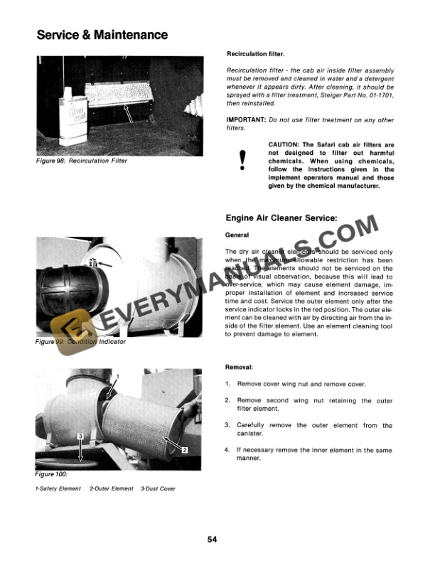 Case ST450, ST470 Operator Manual 37-062R1-4