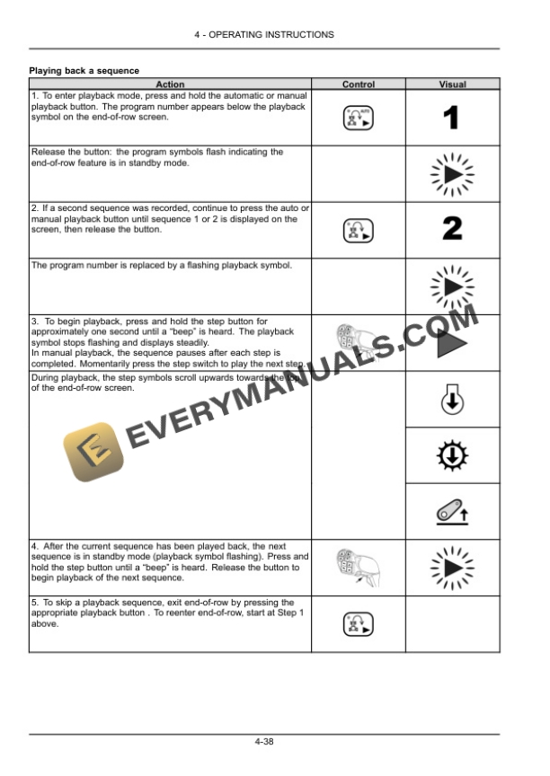 Case Steiger 370, 420, 470, 500, 540, 580, 620, Quadtrac 470, 500, 540, 580, 620 Stage IV Tractor Operator Manual 47754818-3