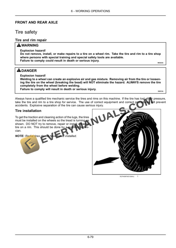 Case Steiger 370, 420, 470, 500, 540, 580, 620, Quadtrac 470, 500, 540, 580, 620 Stage IV Tractor Operator Manual 47754818-4