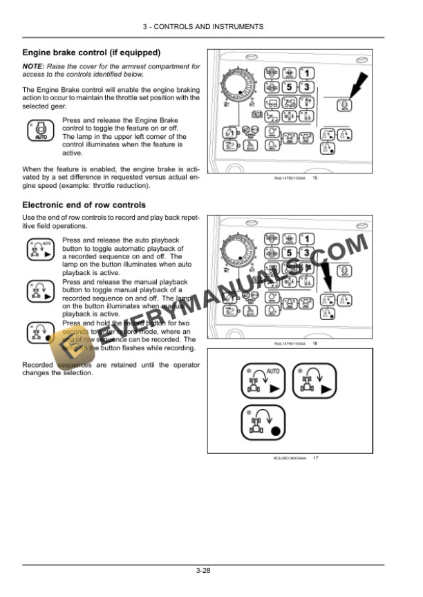 Case Steiger 370, 420, 470, 500, 540, 580, 620, Quadtrac 470, 500, 540, 580, 620 Tier 4B (Final) Tractor Operator Manual 47671478-2