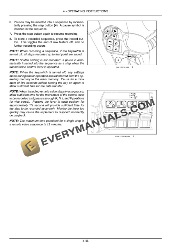 Case Steiger 370, 420, 470, 500, 540, 580, 620, Quadtrac 470, 500, 540, 580, 620 Tier 4B (Final) Tractor Operator Manual 84562220-3