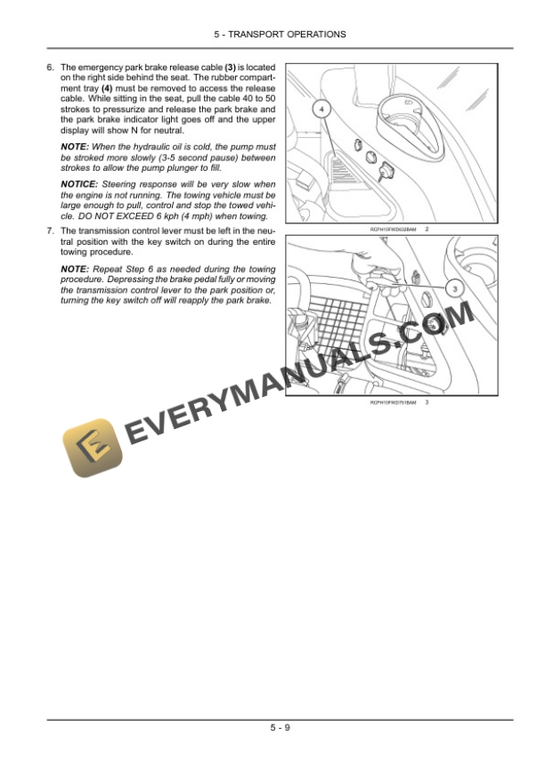 Case Steiger 400, 450, 500, 550, 600, Quadtrac 450, 500, 550, 600 Tier 2 Australia Tractor Operator Manual 84298966-3