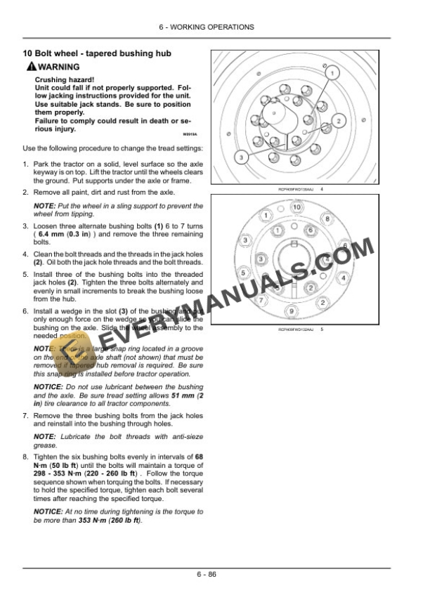 Case Steiger 400, 450, 500, 550, 600, Quadtrac 450, 500, 550, 600 Tier 2 Australia Tractor Operator Manual 84298966-4
