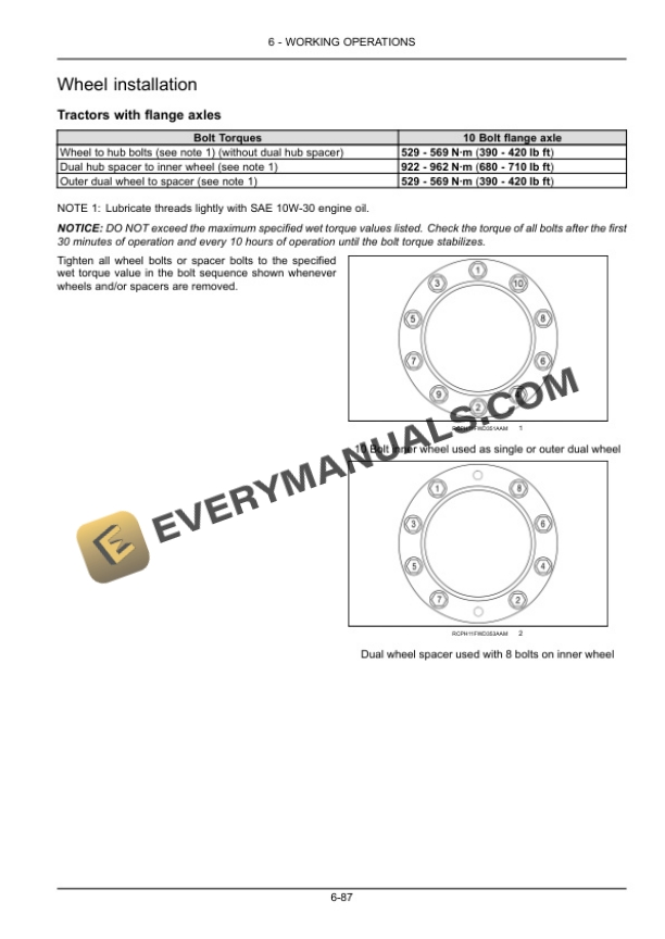 Case Steiger 400, 450, 500, 550, 600, Quadtrac 450, 500, 550, 600 Tier 2 Tractor Operator Manual 47671473-4