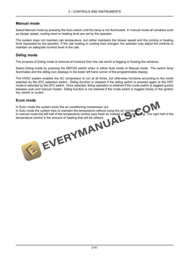 Case Steiger 400, 450, 500, 550, 600, Quadtrac 450, 500, 550, 600 Tier 2 Tractor Operator Manual 47982410-2