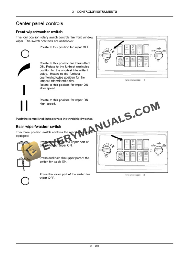 Case Steiger 400, 450, 500, 550, 600, Quadtrac 450, 500, 550, 600 Tier 2 Tractor Operator Manual 84384655-2