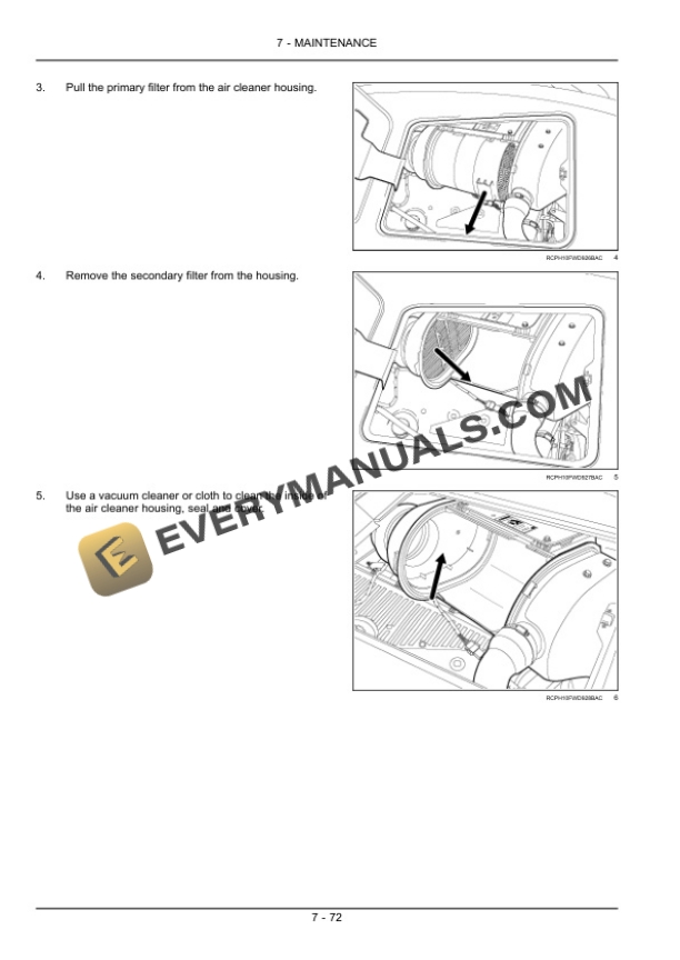 Case Steiger 400, 450, 500, 550, 600, Quadtrac 450, 500, 550, 600 Tier 2 Tractor Operator Manual 84548098-5