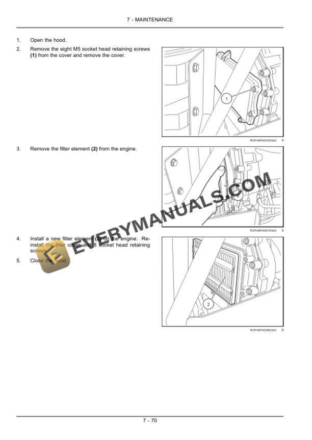 Case Steiger 400, 450, 500, 550, 600, Quadtrac 450, 500, 550, 600 Tier 2 Tractor Operator Manual 84594660-5