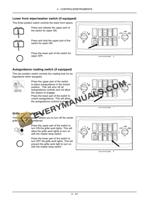 Case Steiger Series Tractor Operator Manual 84295156-2