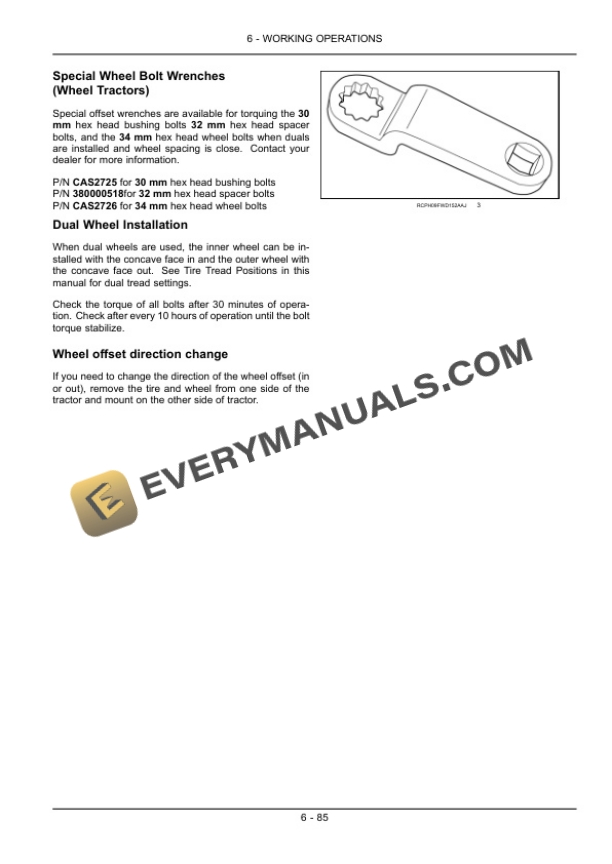 Case Steiger Series Tractor Operator Manual 84295156-4