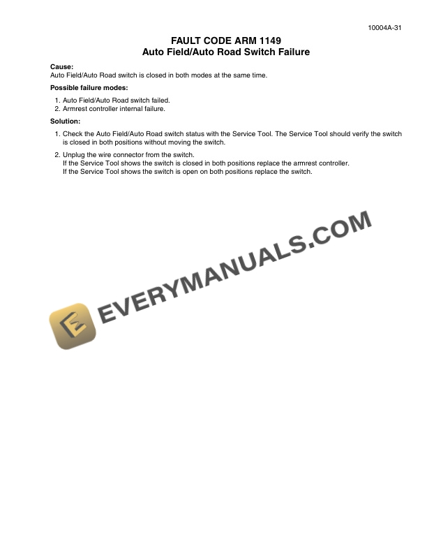 Case STX and Steiger 280, 330, 380, 430, 480, 530 285, 335, 385, 435, 485, 535 Series Tractor Service Manual 84257309-4