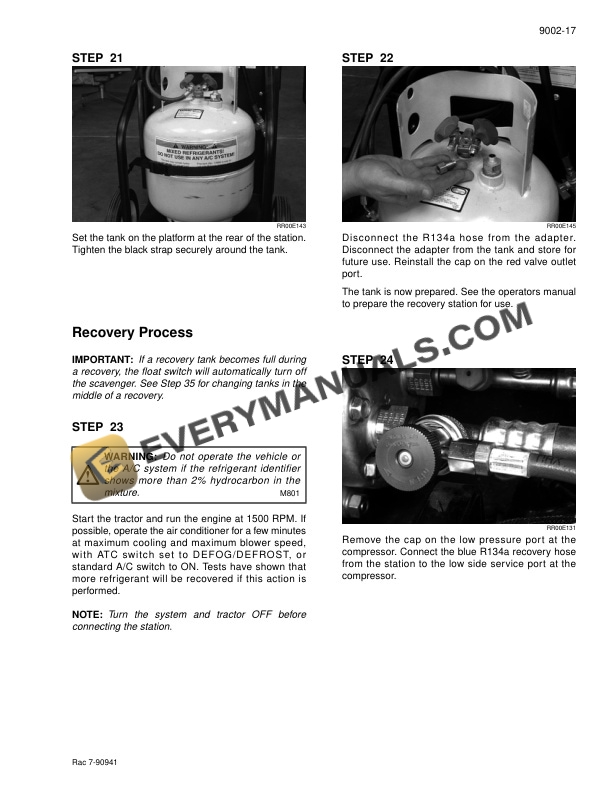 Case STX275, STX325, STX375, STX425, STX450 Steiger Tractor Service Manual 6-14540-4