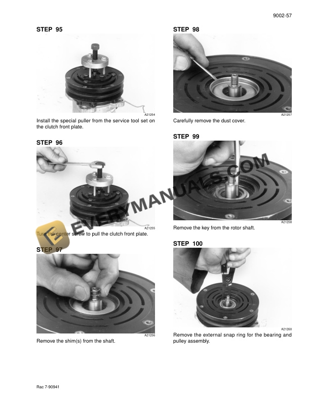 Case STX275, STX325, STX375, STX425, STX450 Steiger Tractor Service Manual 6-14540-5
