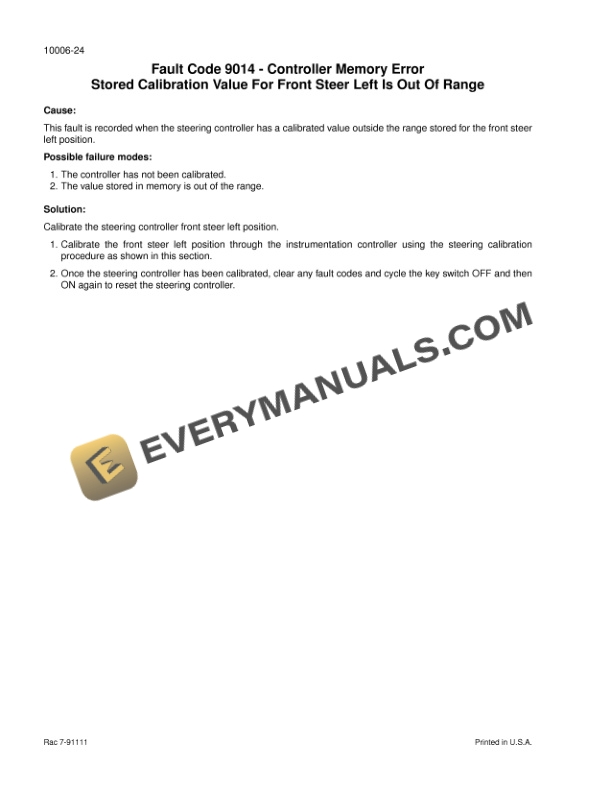 Case STX275, STX325, STX375, STX425, STX450 Steiger Tractor Service Manual 6-14570-5